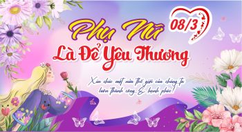 Banner Ngày Quốc Tế Phụ Nữ 8-3 #24