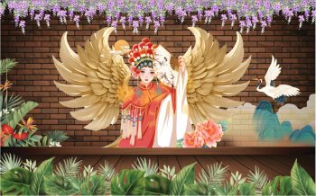 Tranh Tường Quán Cà Phê #08