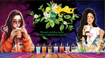 Tranh Tường Quán Cà Phê #10